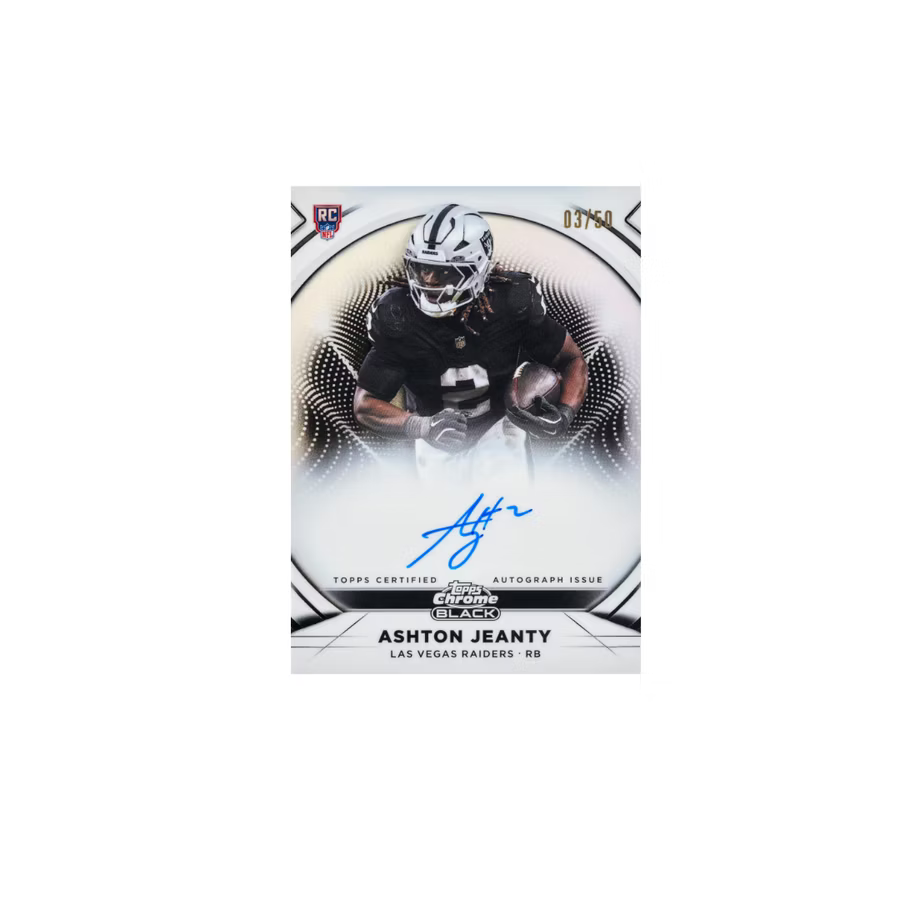 Topps 2025 Chrome Black NFL Football Hobby Box