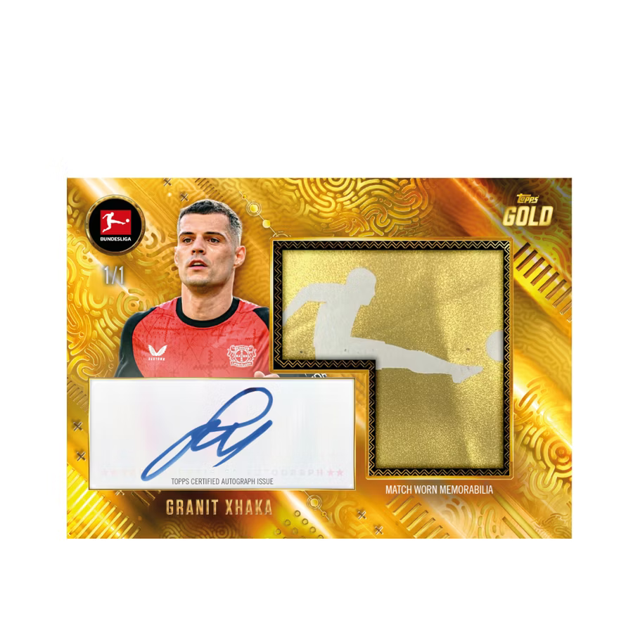Topps 2025-26 Gold Bundesliga Soccer Hobby Box