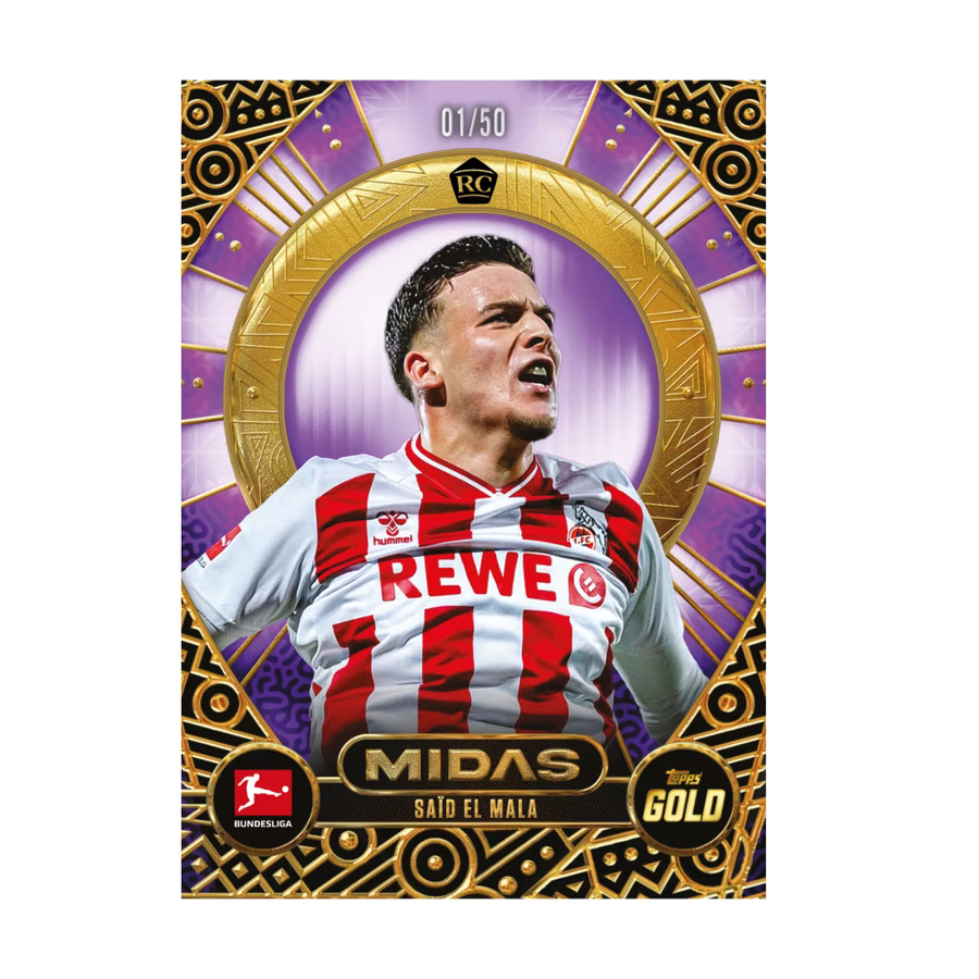 Topps 2025-26 Gold Bundesliga Soccer Hobby Box