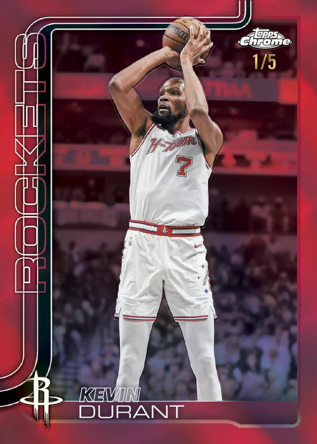 Topps 2025/26 Chrome Update Basketball Jumbo Box