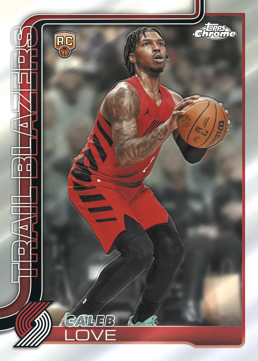 Topps 2025/26 Chrome Update Basketball Jumbo Box