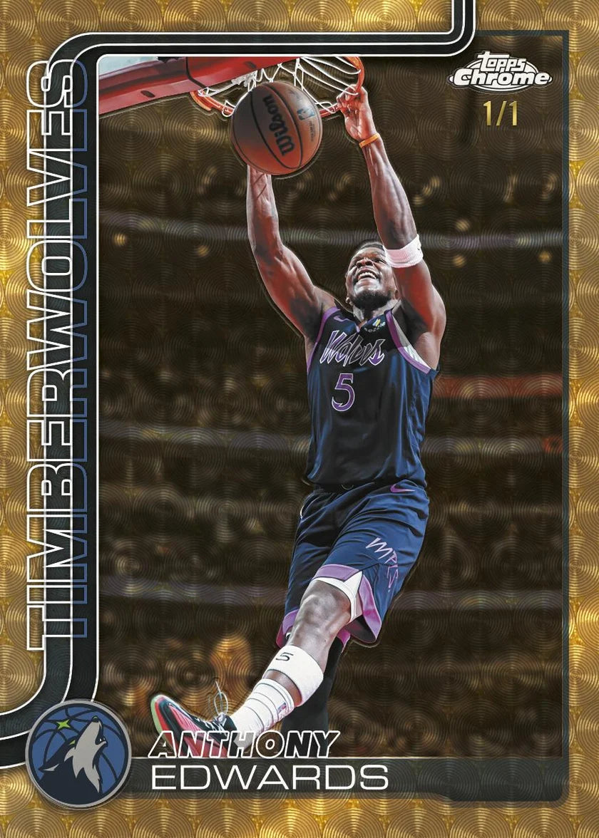 Topps 2025/26 Chrome Update Basketball Jumbo Box