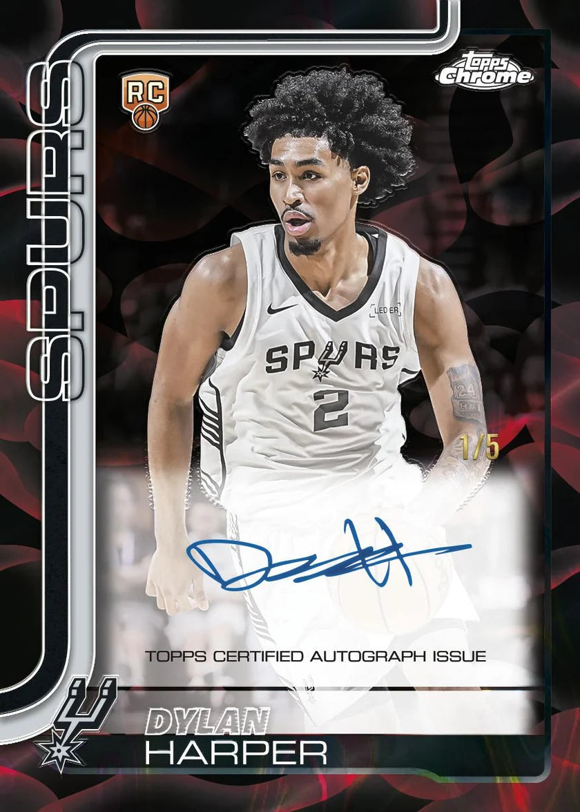 Topps 2025/26 Chrome Update Basketball Jumbo Box