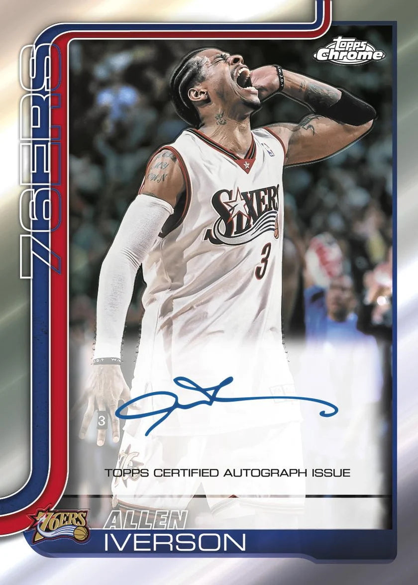 Topps 2025/26 Chrome Update Basketball Jumbo Box