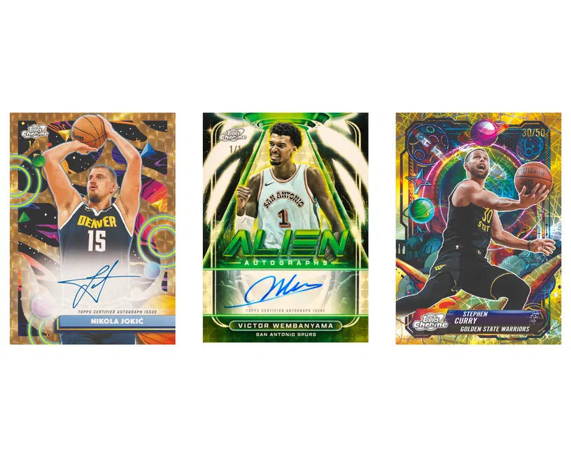 Topps 2025/26 Cosmic Chrome Basketball Hobby Box Sealed