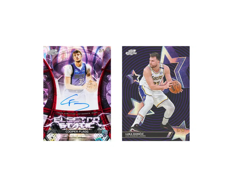 Topps 2025/26 Cosmic Chrome Basketball Hobby Box Sealed