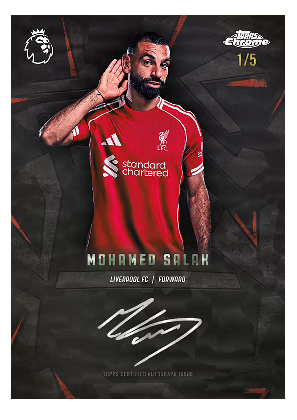Topps 2026 Chrome Premier League EPL Soccer Hobby Box