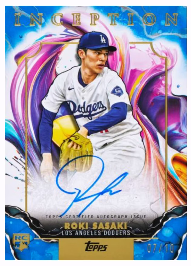 Topps 2025 Inception Baseball Hobby Box MLB